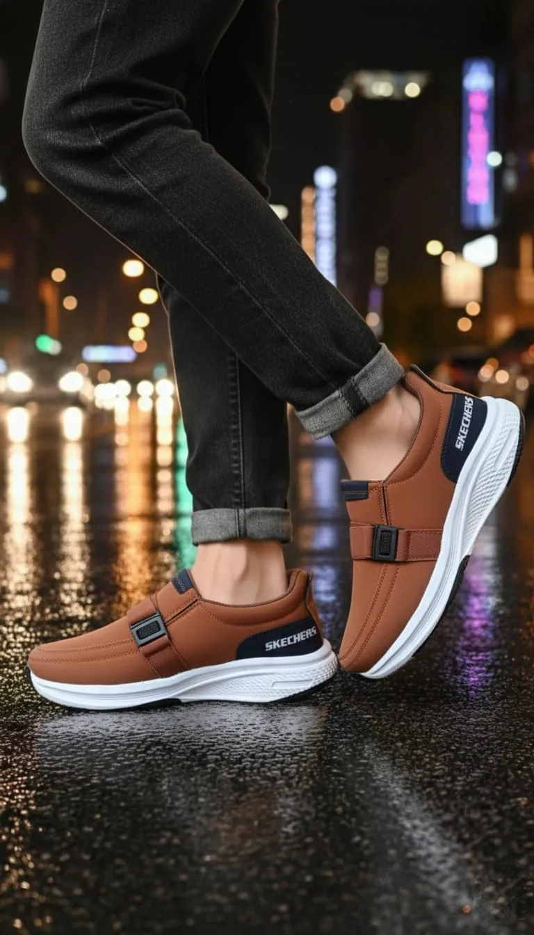 IMG_20251125_165847 Men Brown Sport Shoes-G8 - Image 1