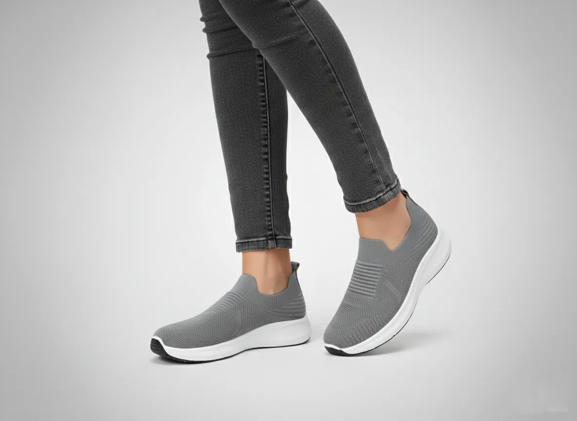 IMG_20251213_230543 Women Gray Sports Shoes G11 - Image 1